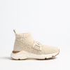 Chaussures Tod's | Sneaker Run Shearling En Creme