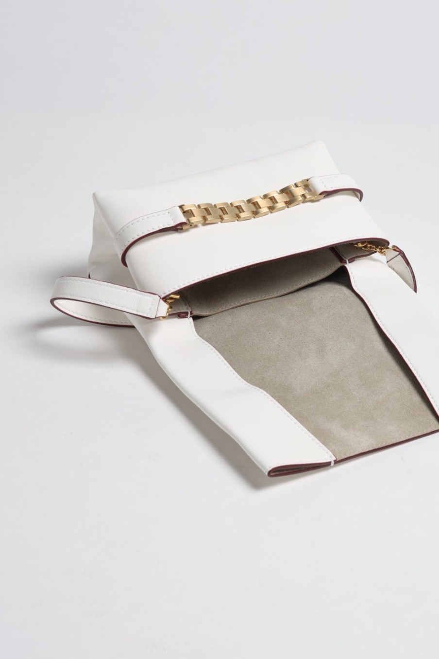 Sacs Victoria Beckham | Sac Chain Mini En Blanc