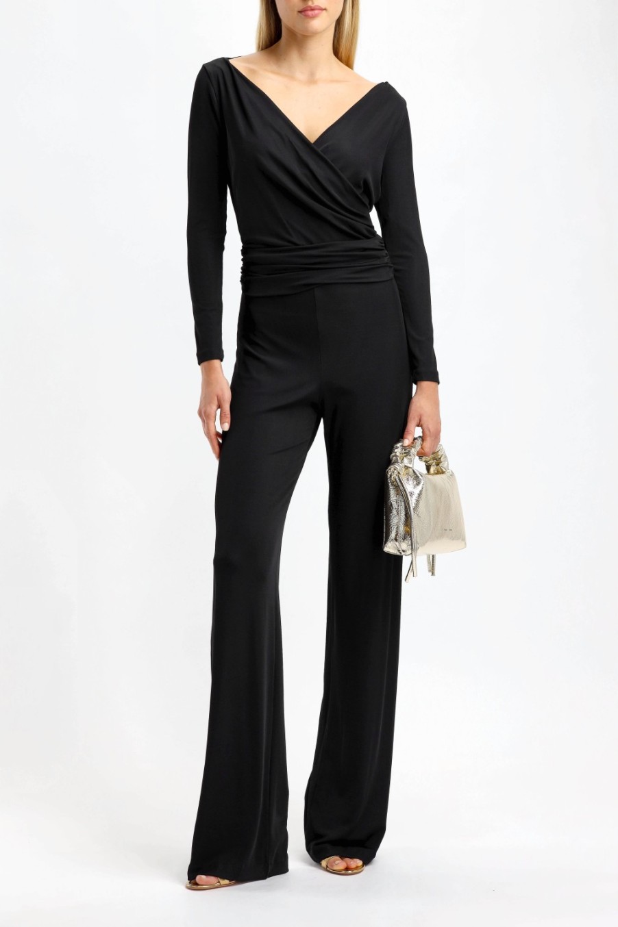 Vetements Chiara Boni | Combinaison Mireya En Noir