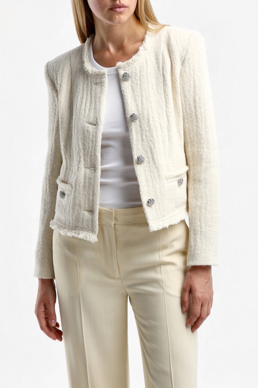 Vetements IRO | Blazer Deana En Ecru
