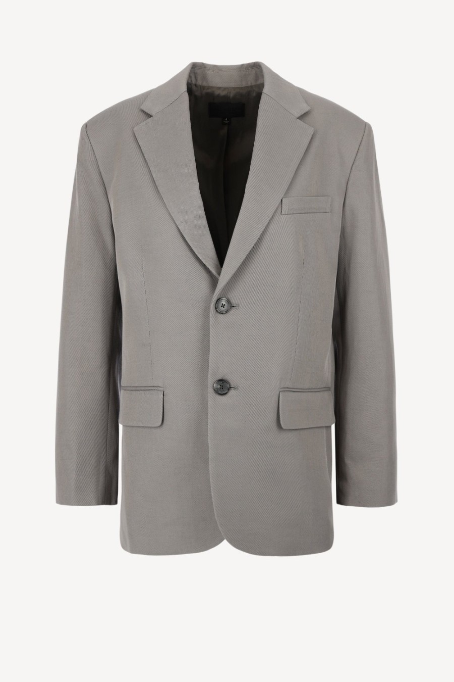 Vetements Nili Lotan | Blazer Boyfriend En Gris Tempete