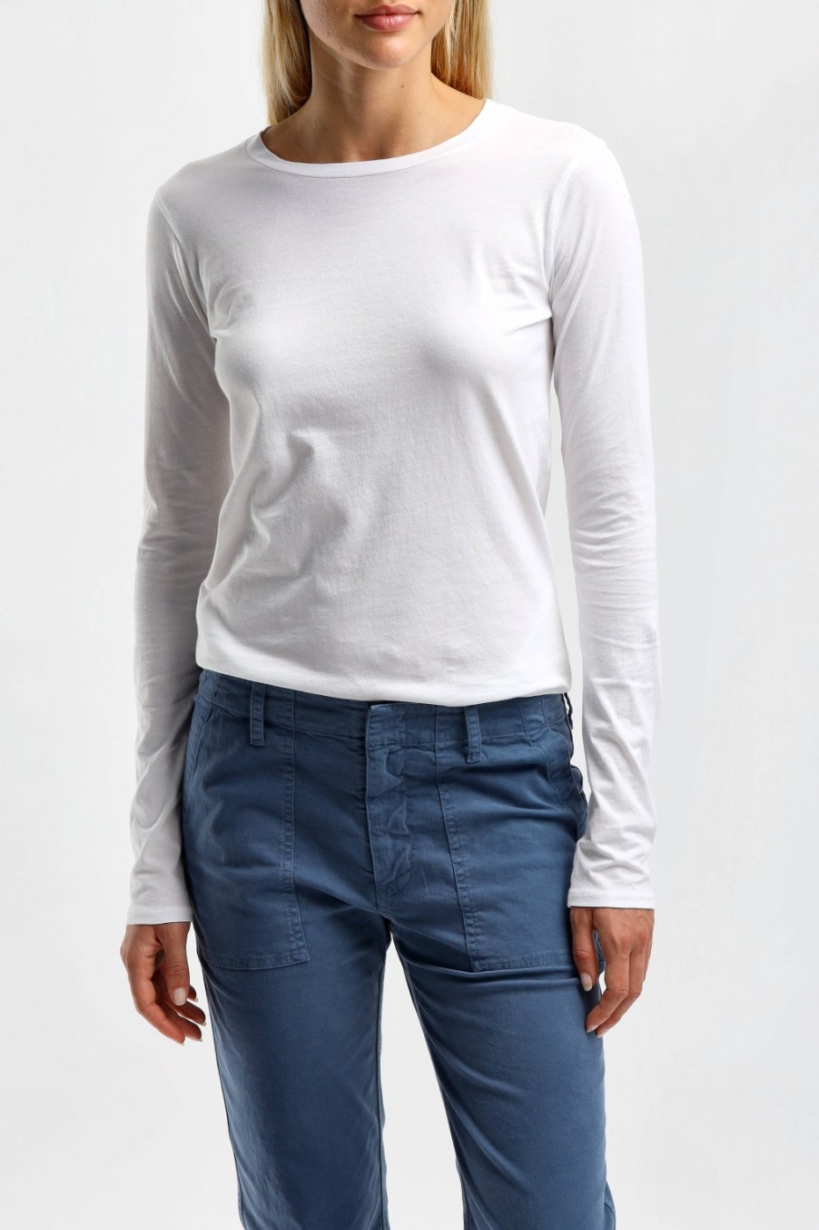 Vetements Nili Lotan | T-Shirt Long En Blanc
