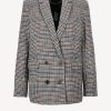 Vetements Rails | Blazer Jac En Pin Cardinal