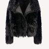 Vetements Yves Salomon | Veste Toscana En Noir