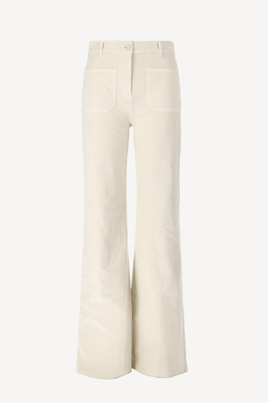 Vetements Nili Lotan | Pantalon Florence En Blanc Hiver