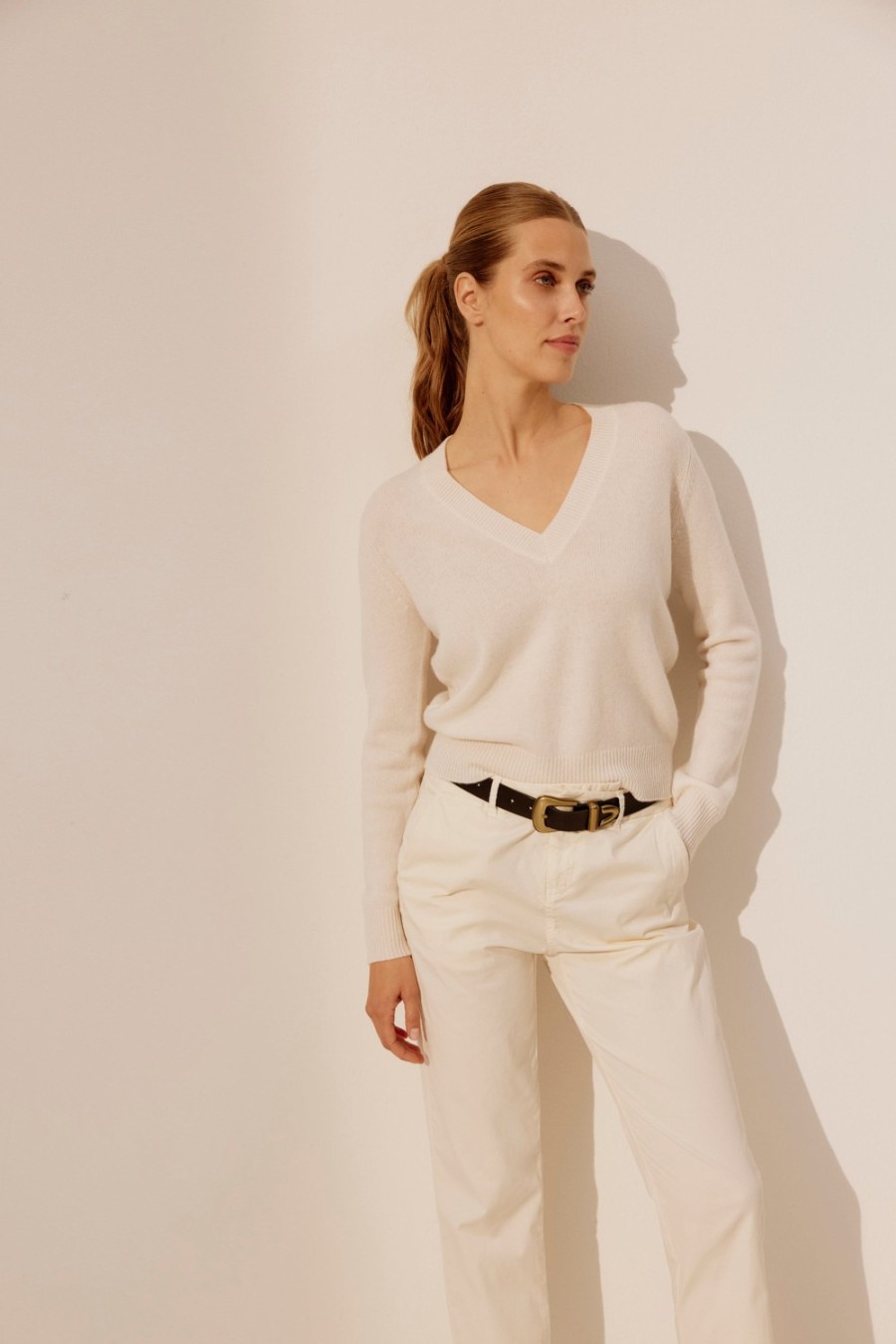 Vetements Anita Hass | Pull Blair En Ivoire