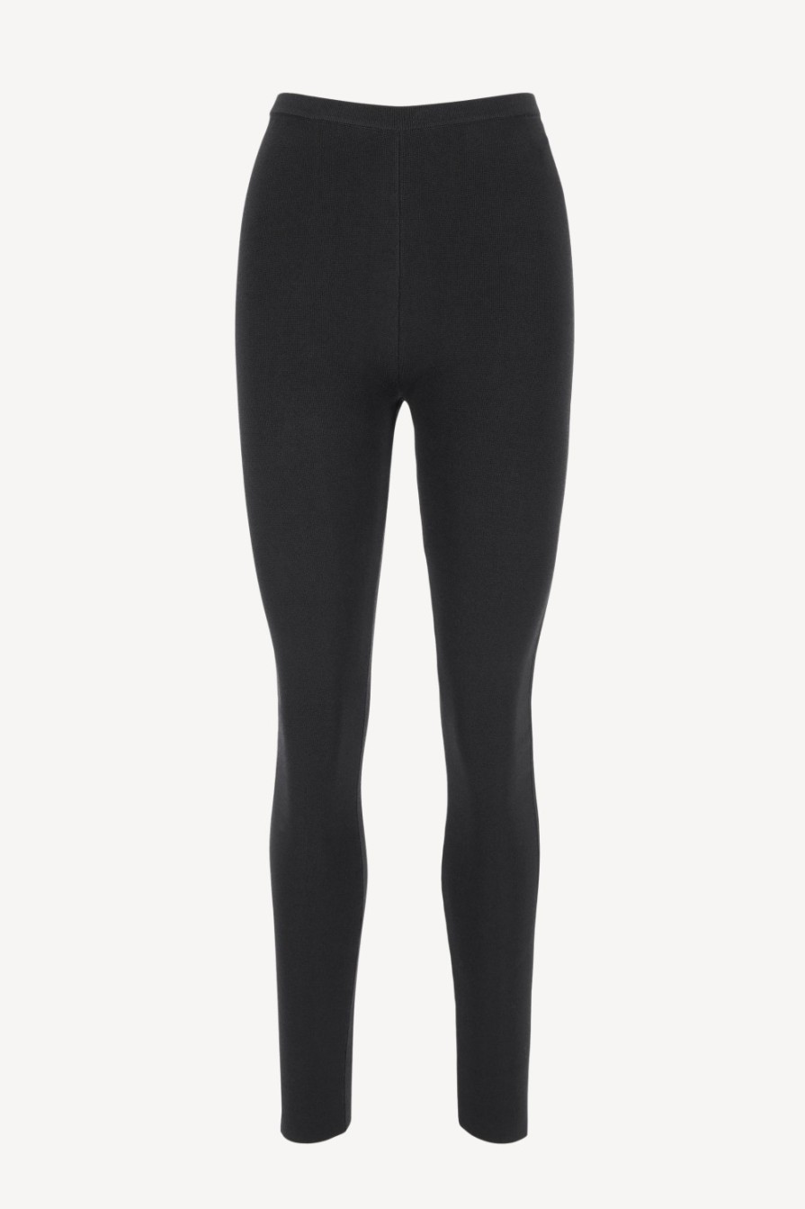 Vetements Toteme | Leggings Compact En Noir