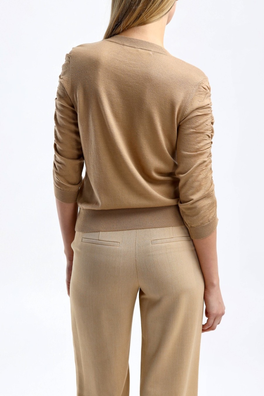 Vetements Veronica Beard | Pull Kase En Camel