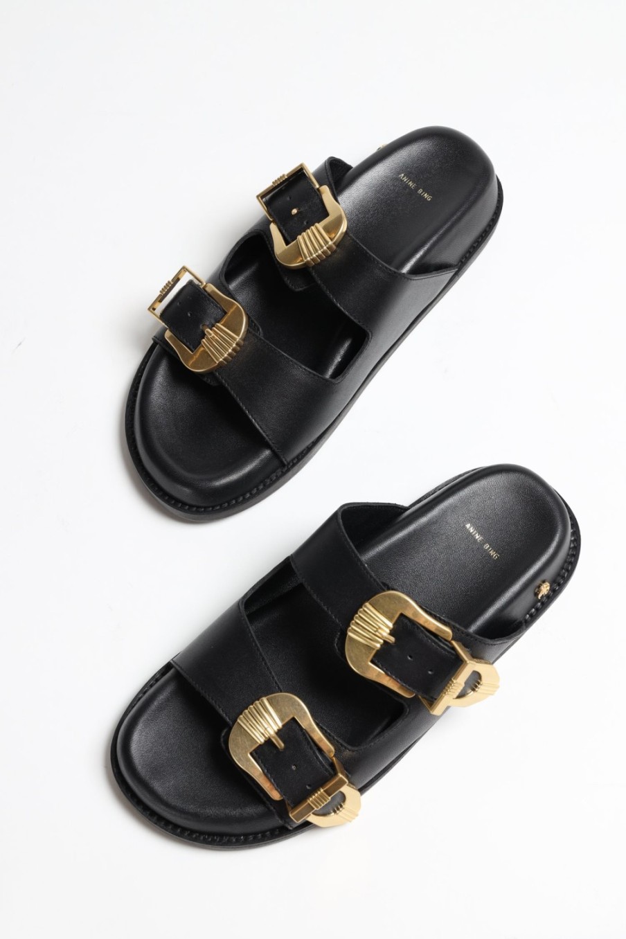 Chaussures Anine Bing | Sandale Waylon En Noir
