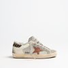 Chaussures Golden Goose | Baskets Superstar En Ecru/Marron/Leopard