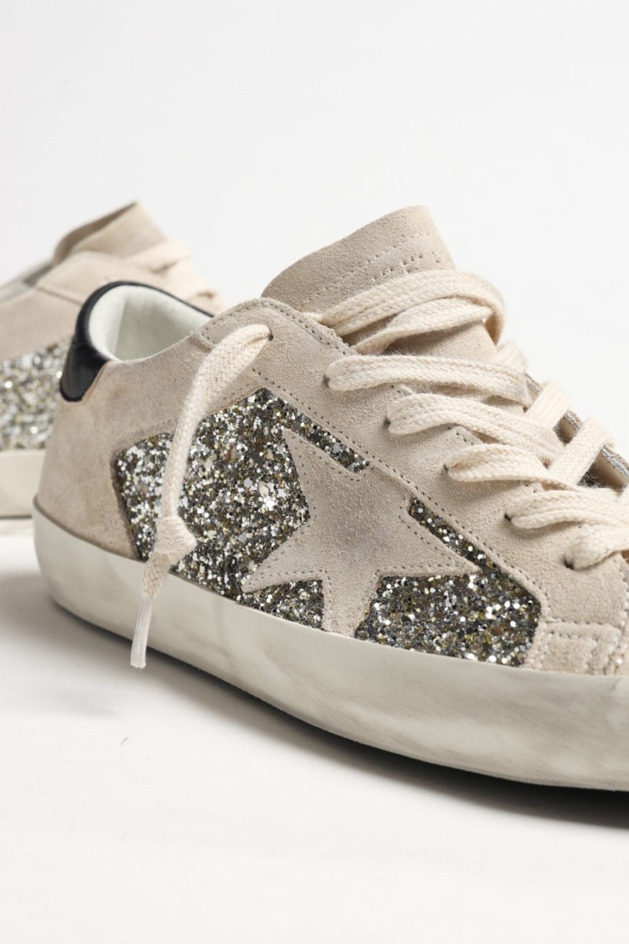 Chaussures Golden Goose | Baskets Super Star Platinum/Beige