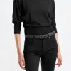 Vetements Max Mara | Pull A Col Roule Talea En Noir