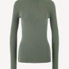 Vetements Victoria Beckham | Pull A Col Roule En Lichen Green