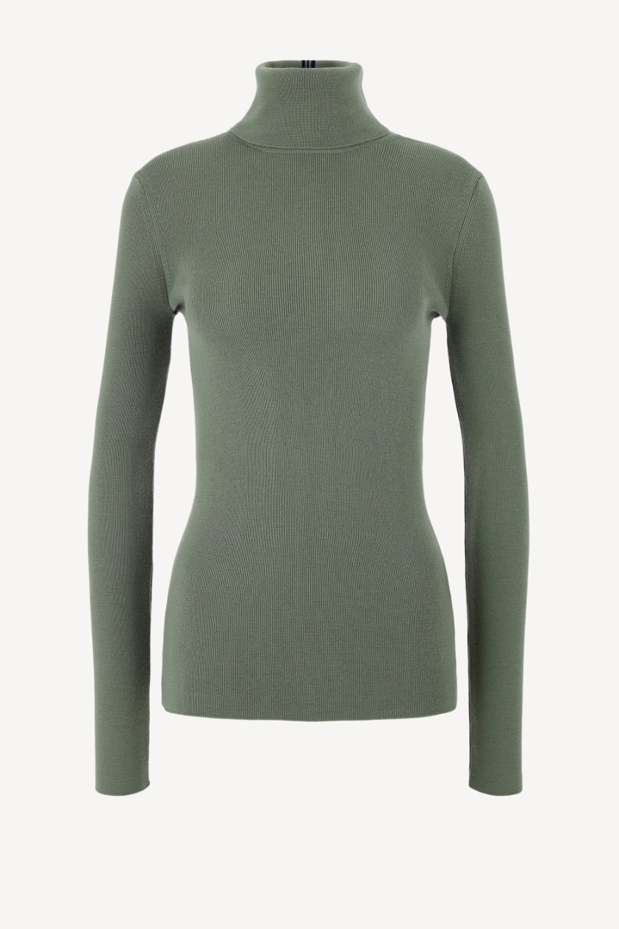 Vetements Victoria Beckham | Pull A Col Roule En Lichen Green