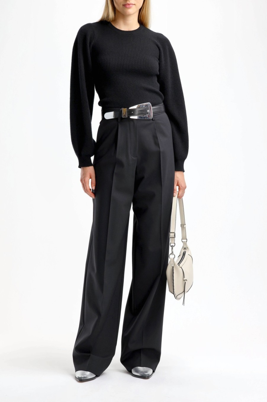 Vetements IRO | Pantalon Isaline En Noir