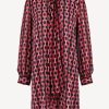 Vetements Diane von Furstenberg | Robe Prue En Chaine Rouge
