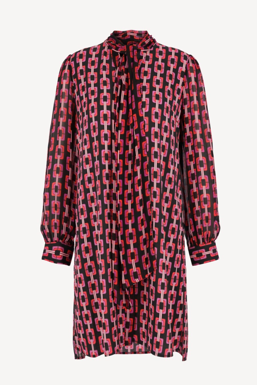 Vetements Diane von Furstenberg | Robe Prue En Chaine Rouge