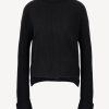 Vetements Van Kukil | Pull Valentina En Noir Ebene