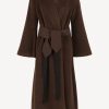 Vetements by Malene Birger | Manteau Ponzana En Marron