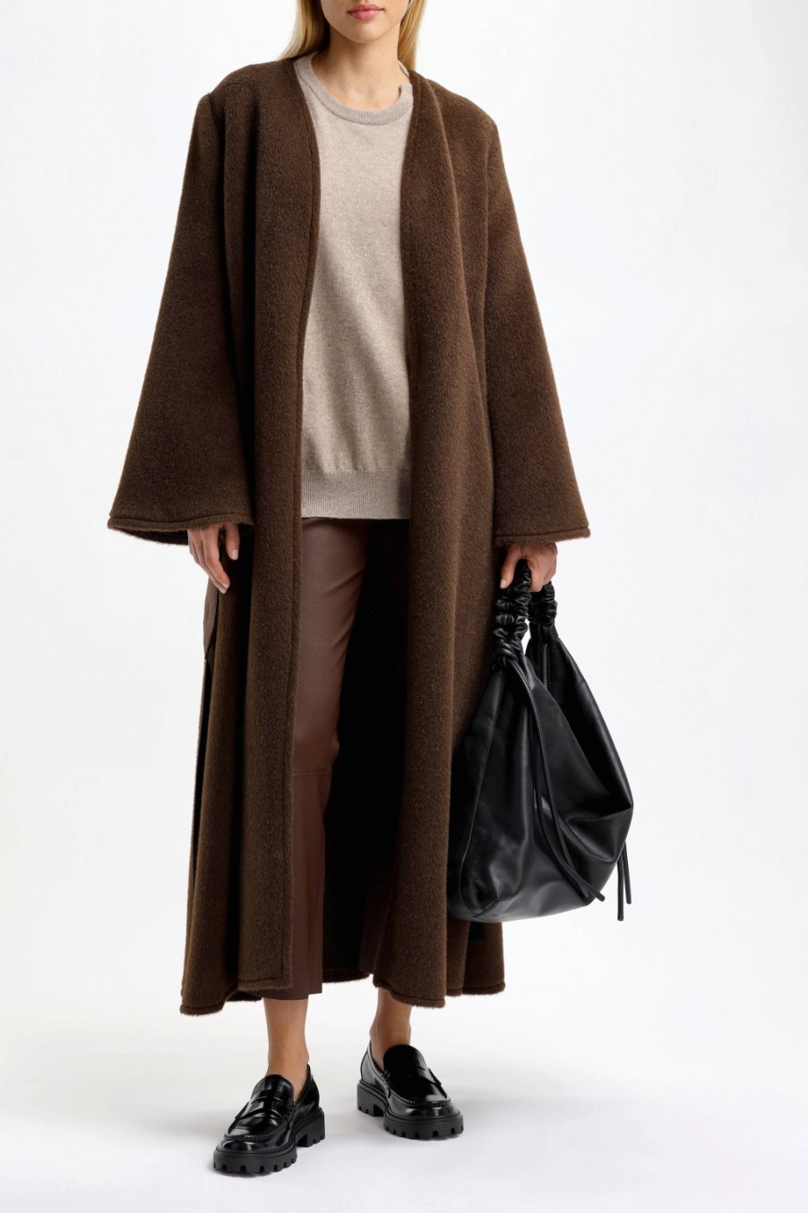 Vetements by Malene Birger | Manteau Ponzana En Marron