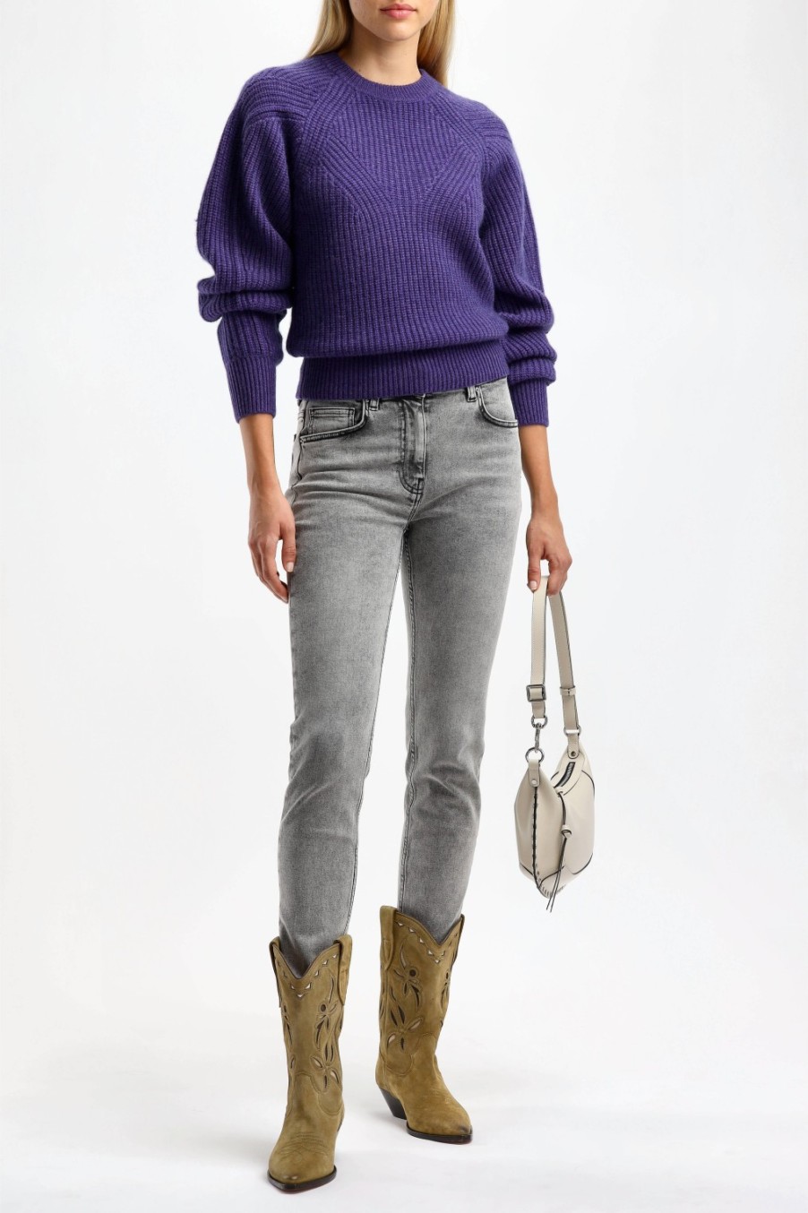 Vetements Isabel Marant | Pull Baptista En Violet