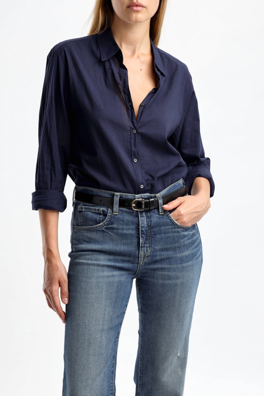Vetements Xirena | Blouse Beau In Deep Blue
