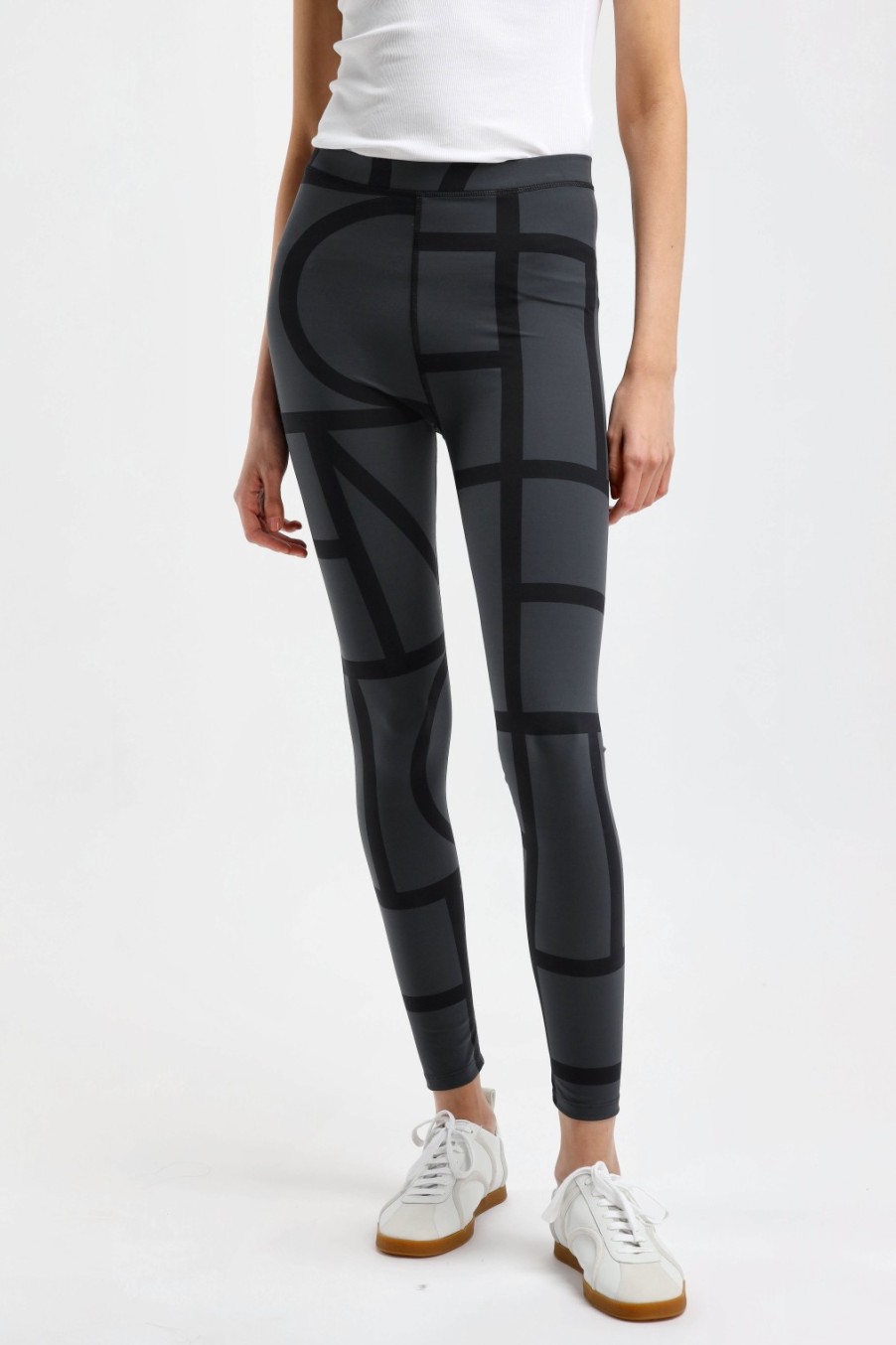 Vetements Toteme | Leggings Monogram En Noir