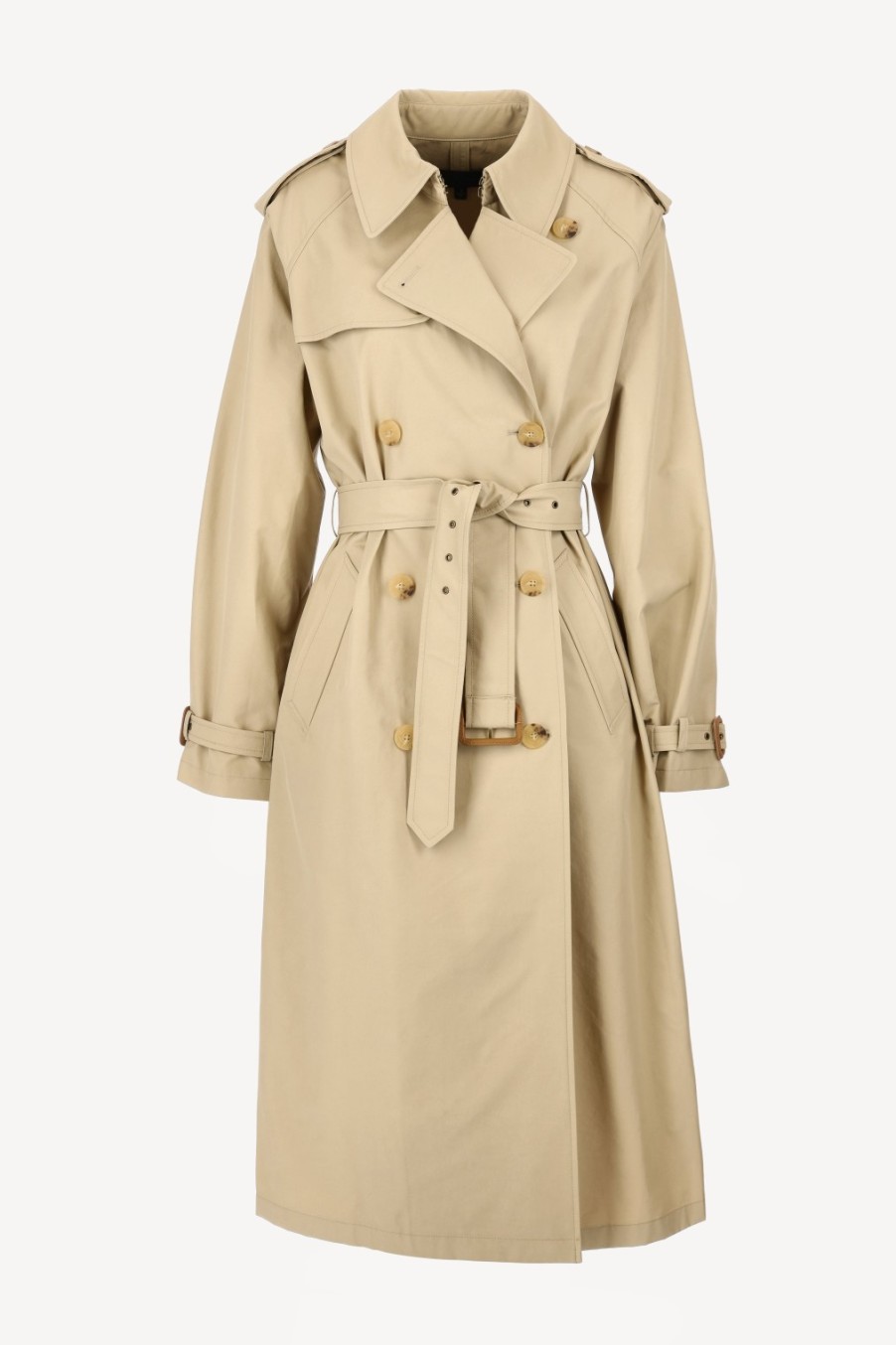 Vetements Nili Lotan | Trench-Coat Tanner En Kaki