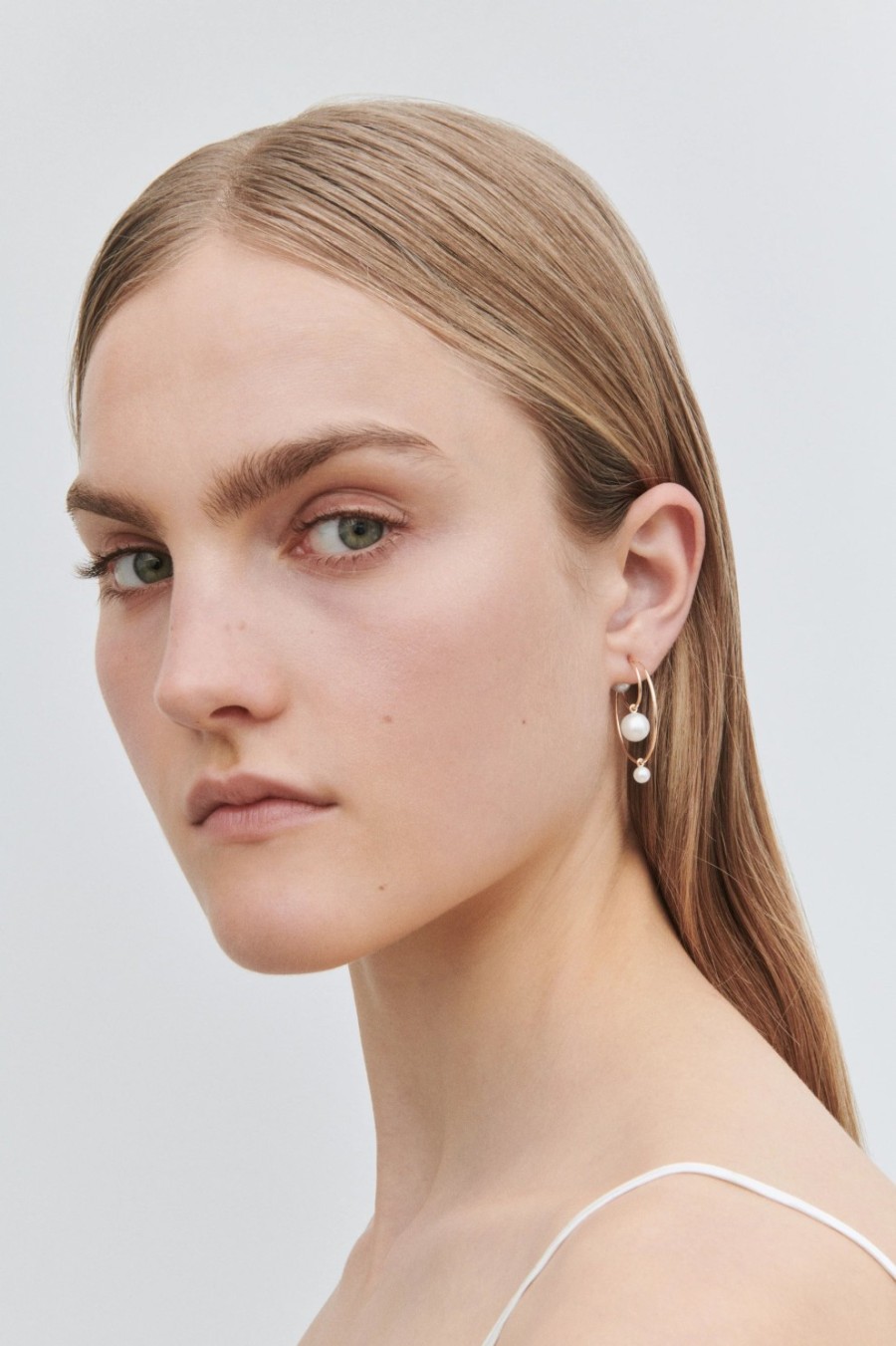 Bijoux Sophie Bille Brahe | Boucle D'Oreille Bain Perle