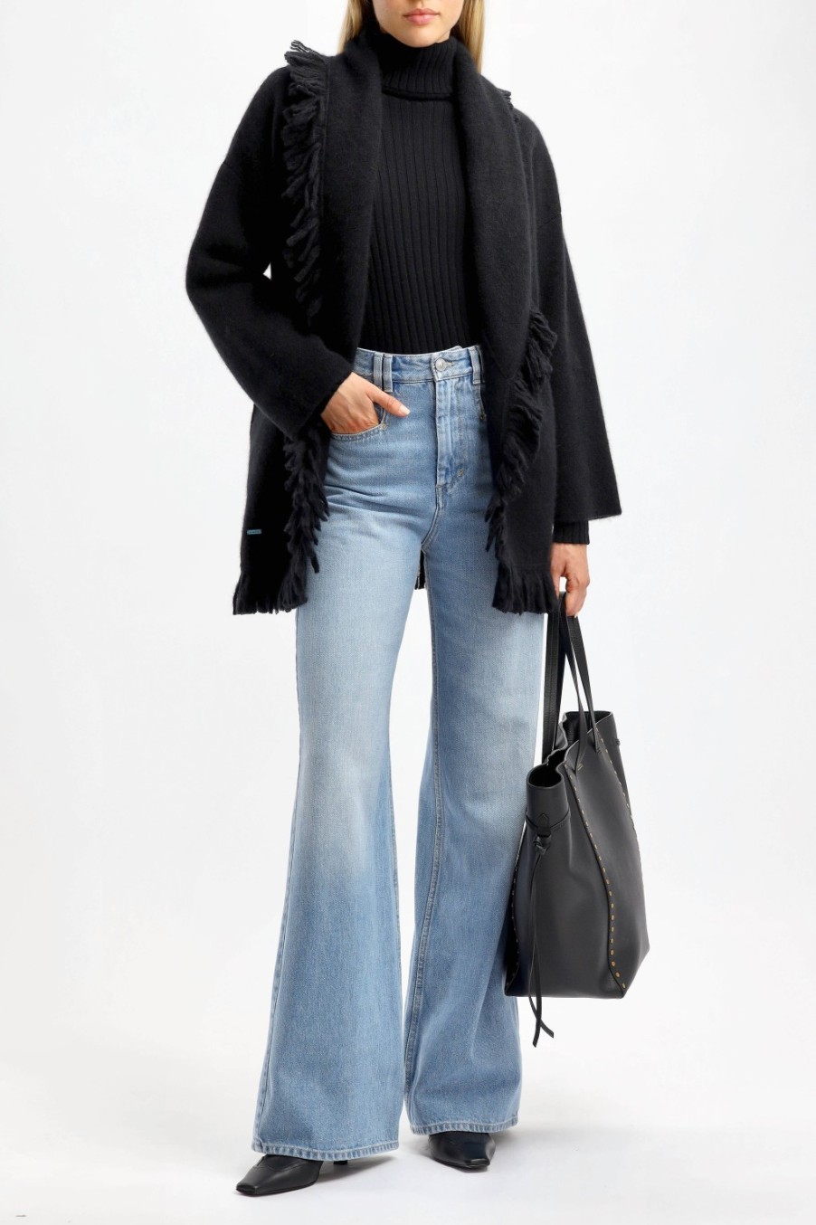 Vetements Alanui | Cardigan A Finest En Noir