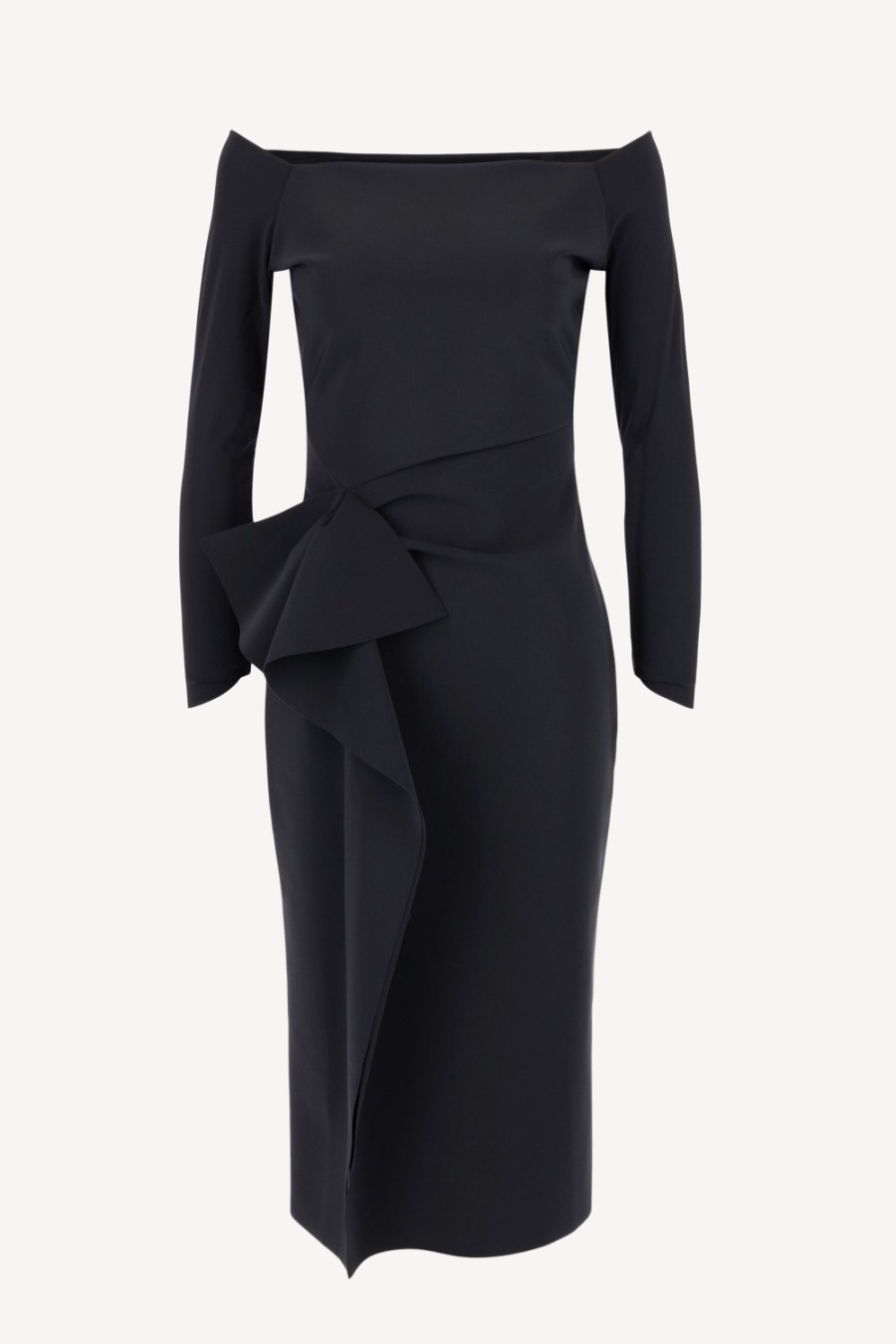 Vetements Chiara Boni | Robe Tushana En Noir