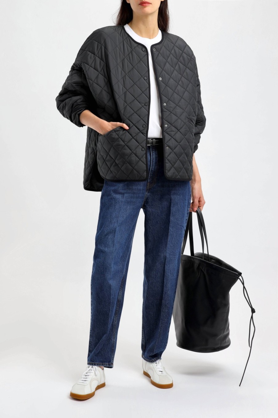 Vetements Toteme | Jeans Wide Tapered En Bleu Fonce