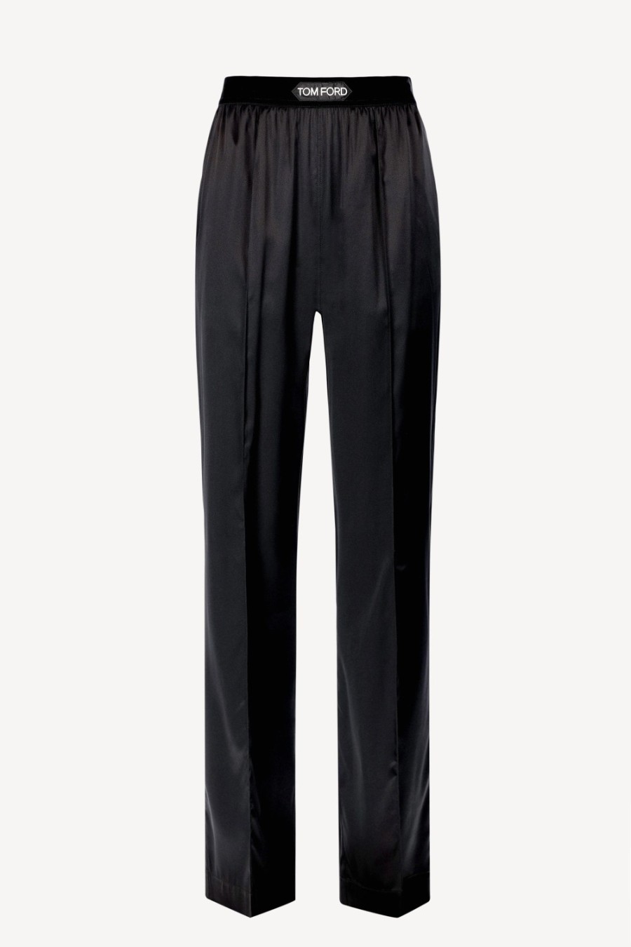 Vetements Tom Ford | Pantalon En Soie Noir