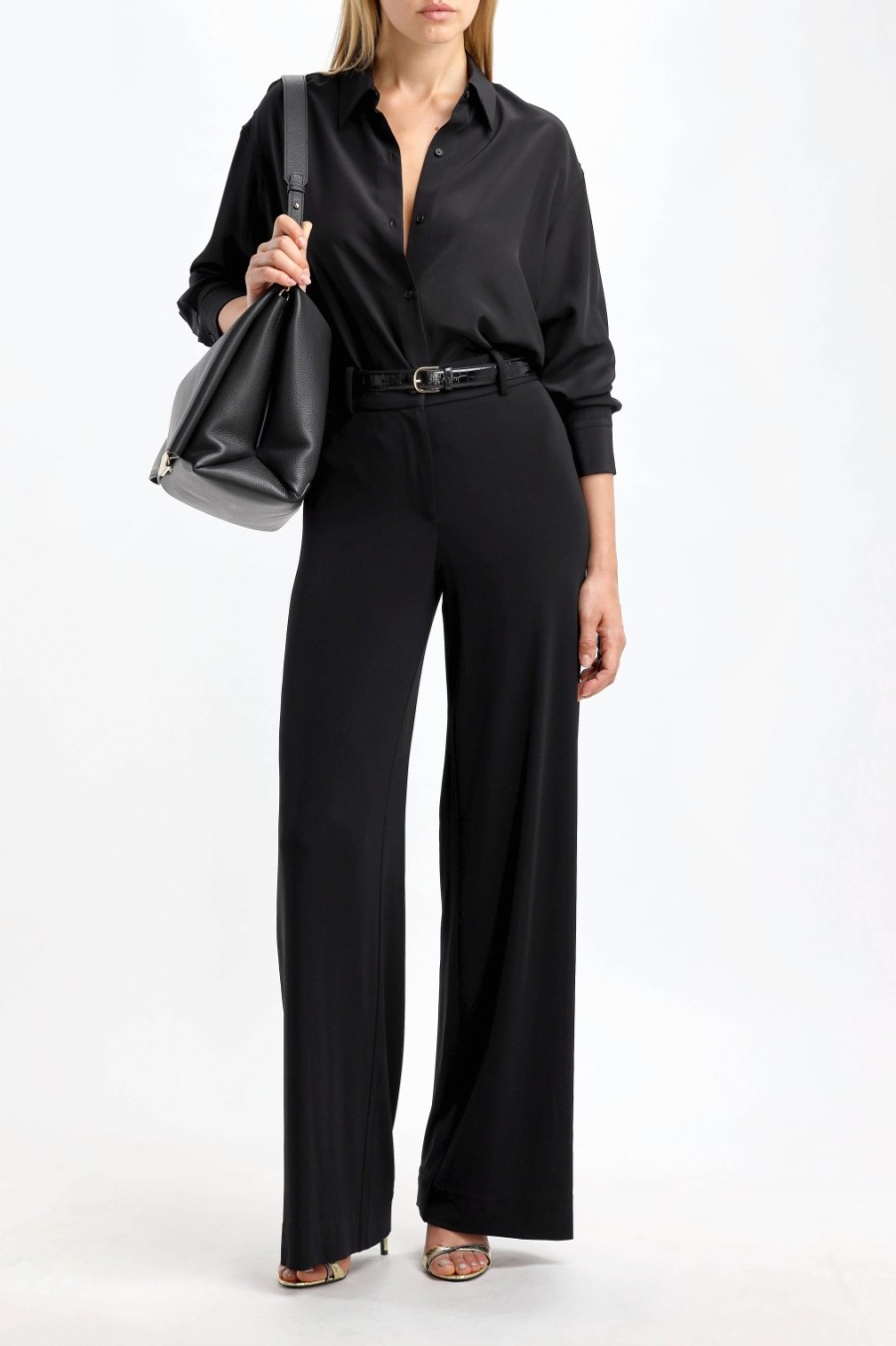 Vetements Nili Lotan | Pantalon Kiera En Noir
