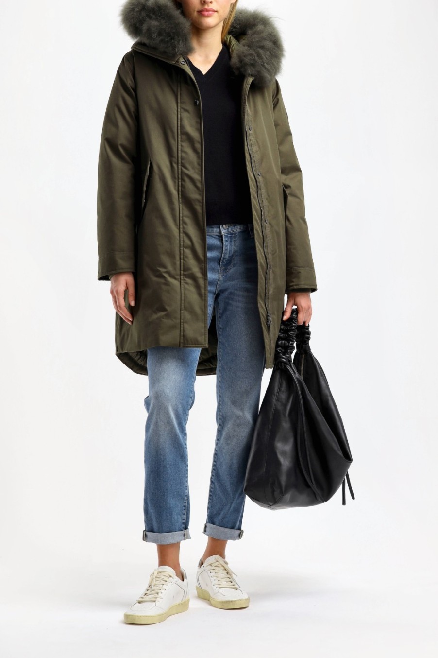 Vetements Woolrich | Parka Military Vert Fonce