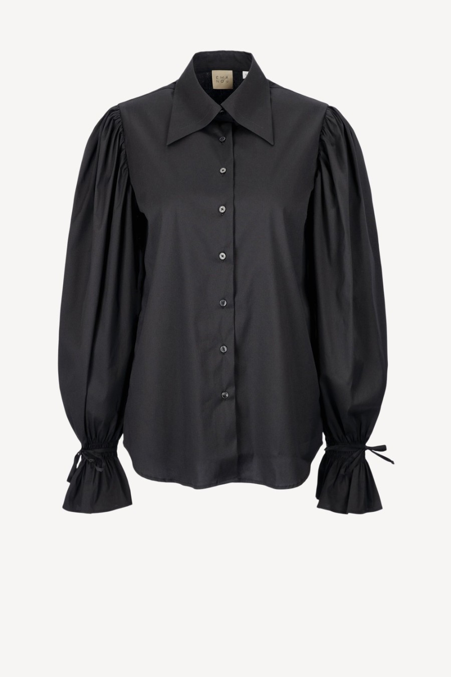 Vetements ÉMANOU | Blouse Maggie En Noir