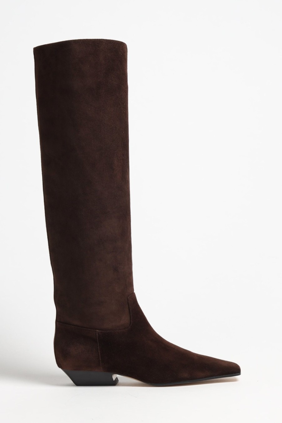Chaussures Khaite | Bottes Knee High Marfa A Coffee