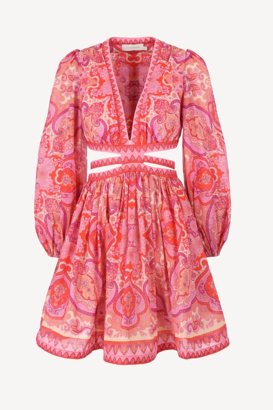 Vetements Zimmermann | Robe Halcyon En Rose/Violet