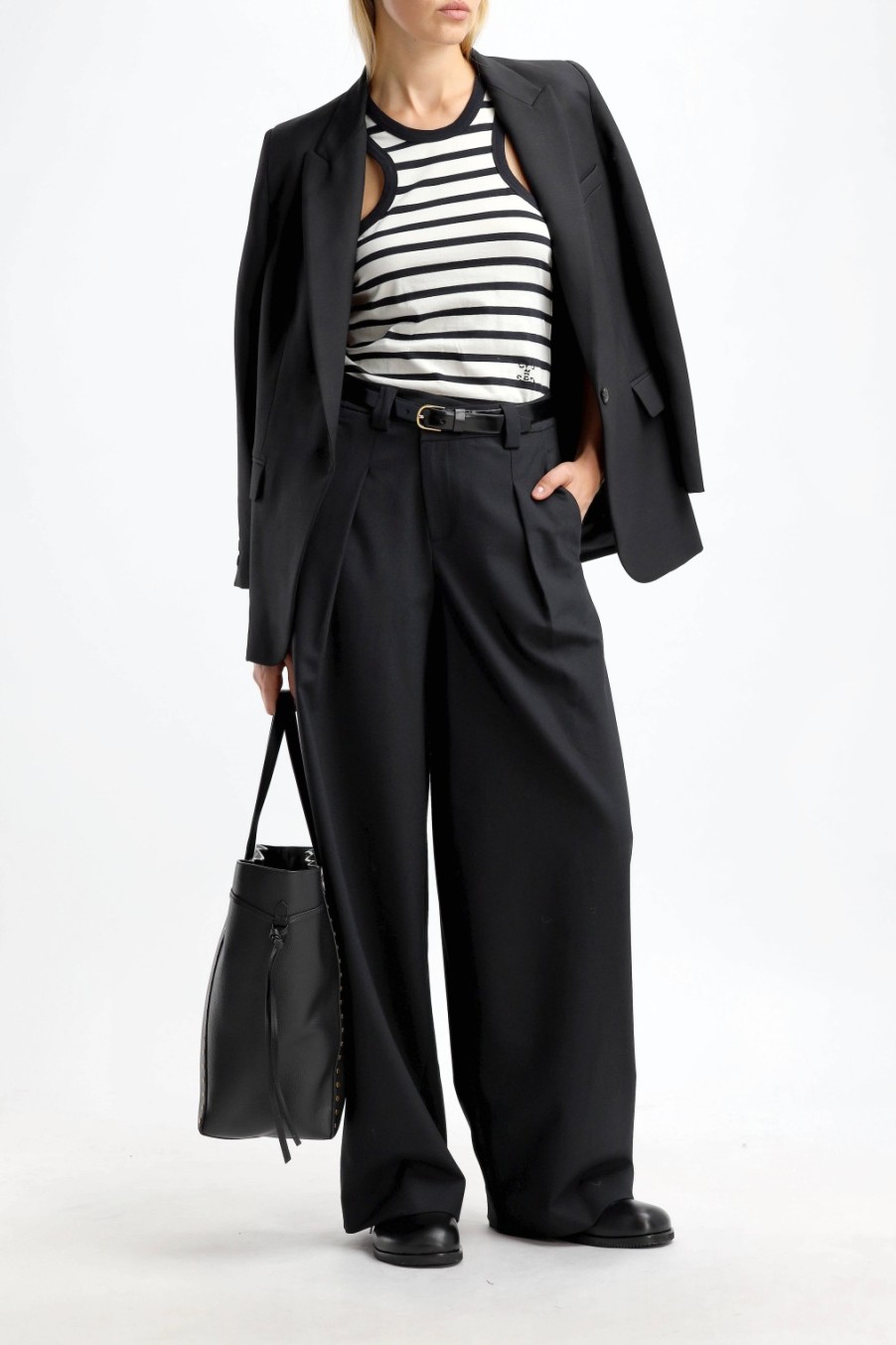 Vetements Closed | Pantalon Helston En Noir