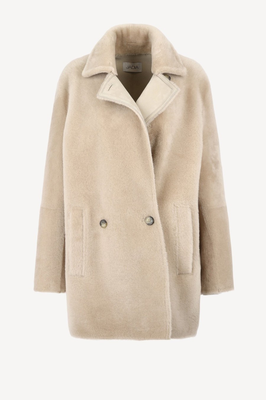 Vetements Jadia | Manteau Court Celia En Creme
