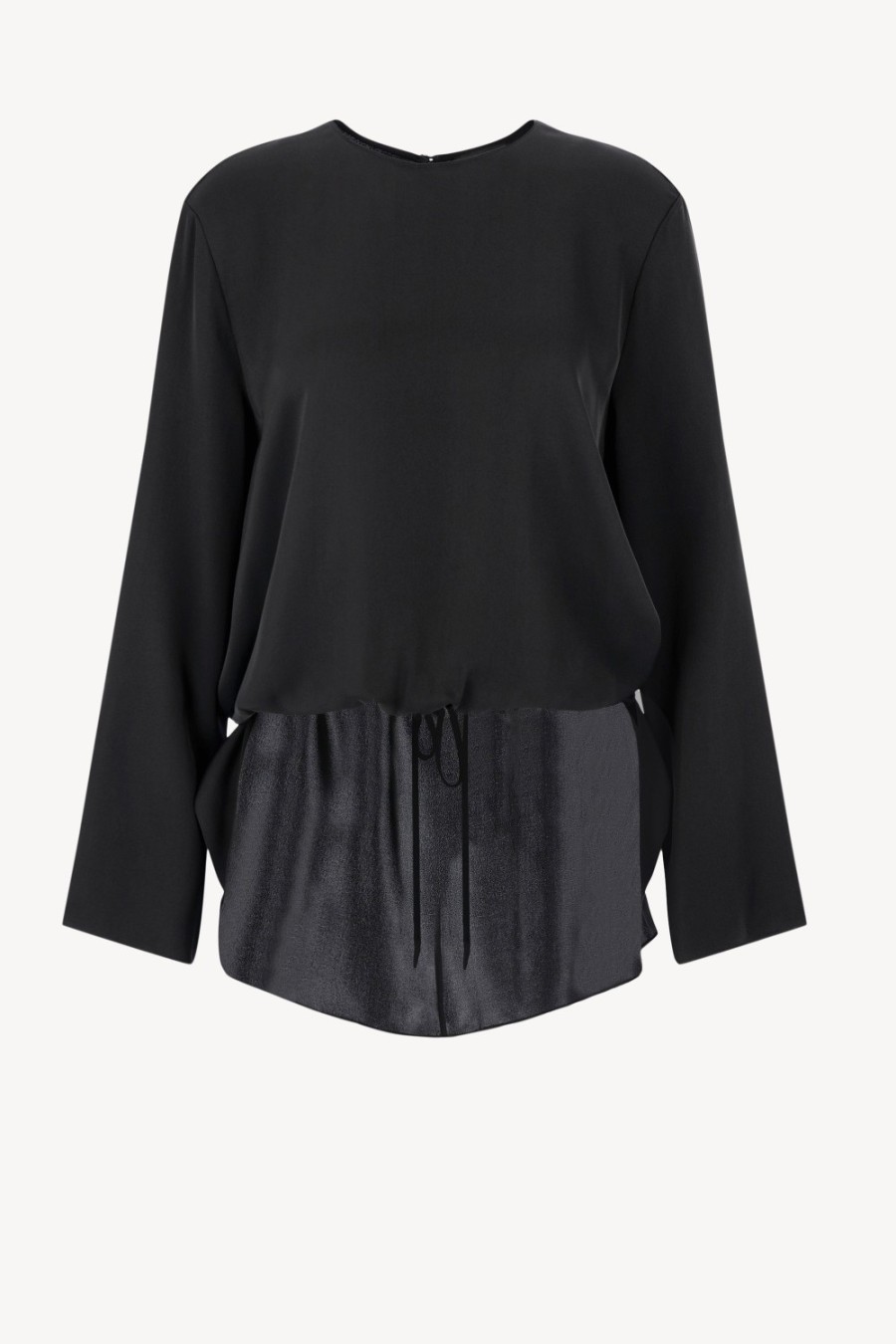 Vetements Theory | Blouse Cape En Noir