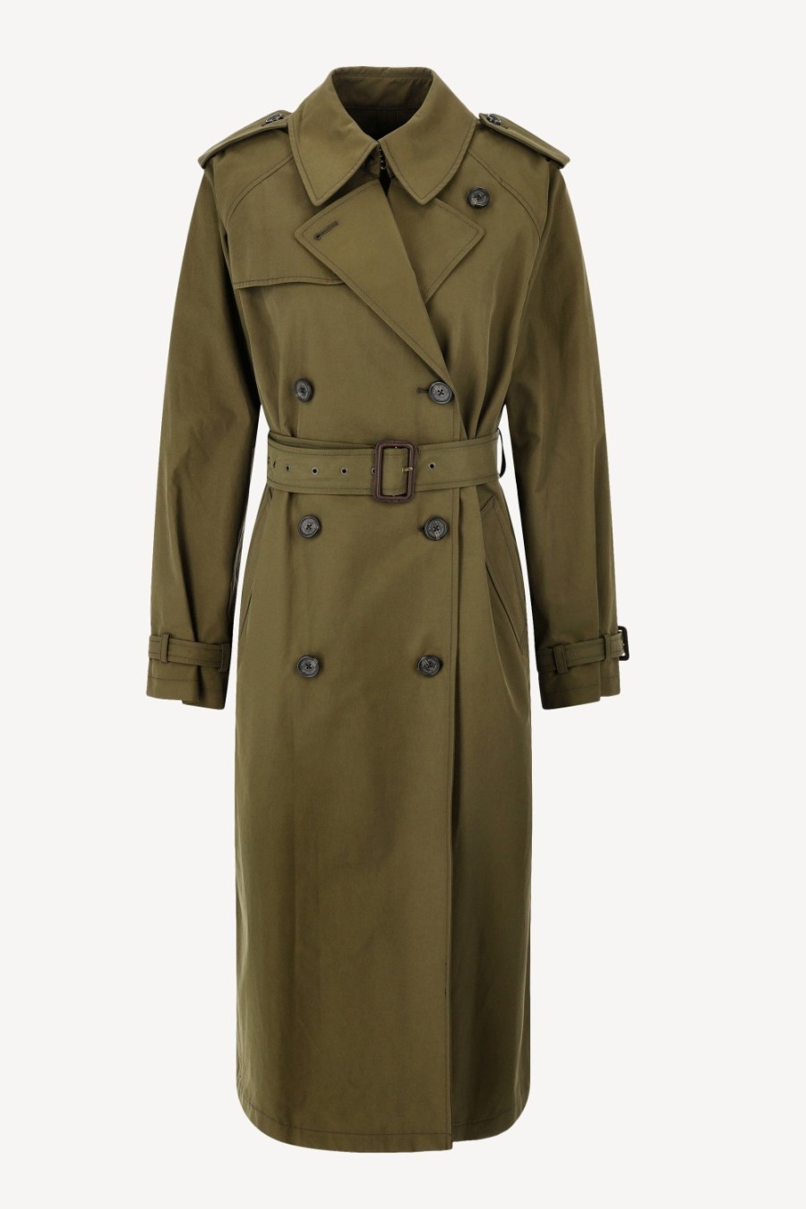 Vetements Nili Lotan | Trench-Coat Tanner En Olive