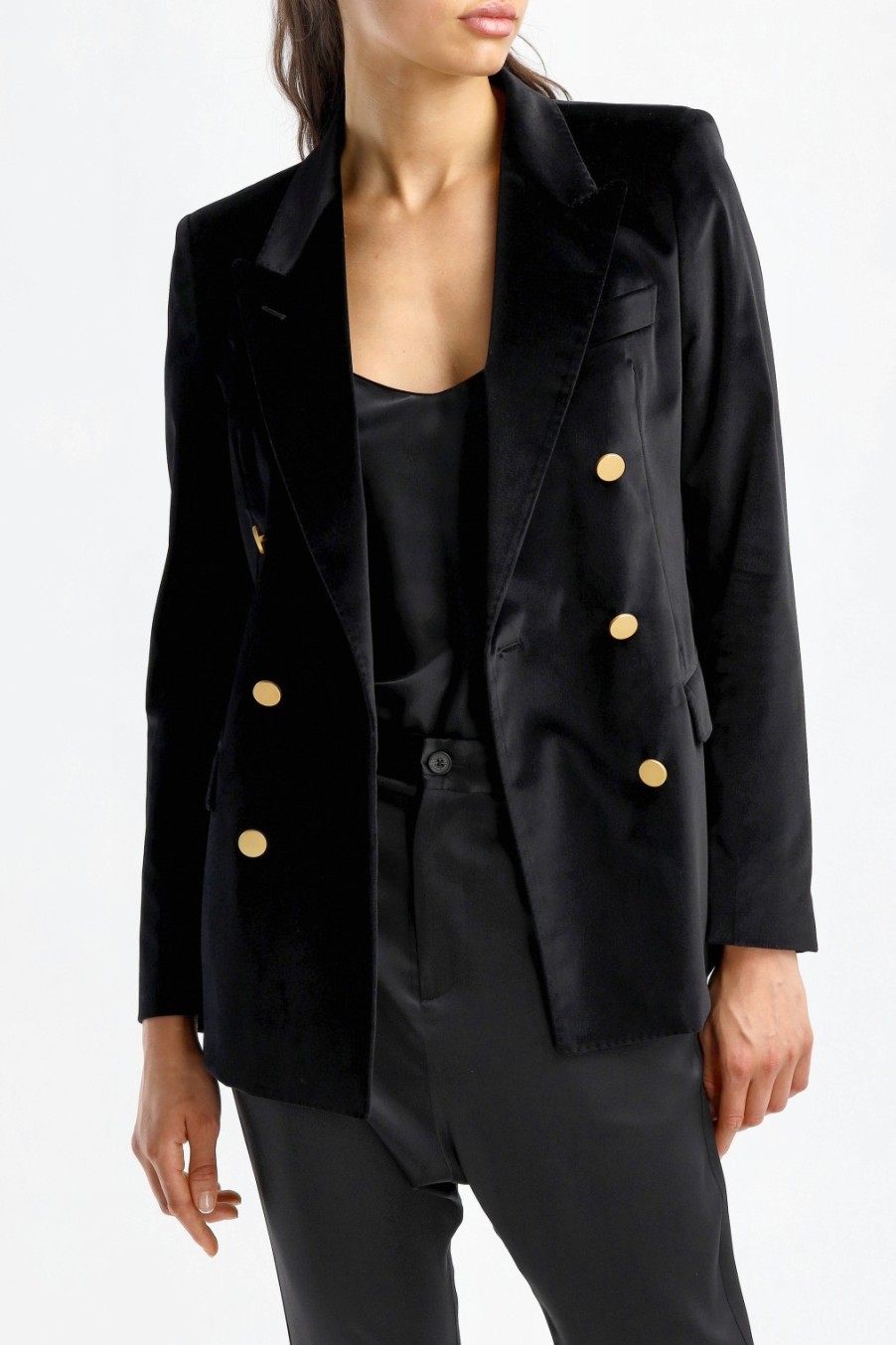 Vetements Tagliatore | Blazer Parigi En Noir