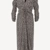 Vetements Isabel Marant | Robe Albini En Noir Imprime