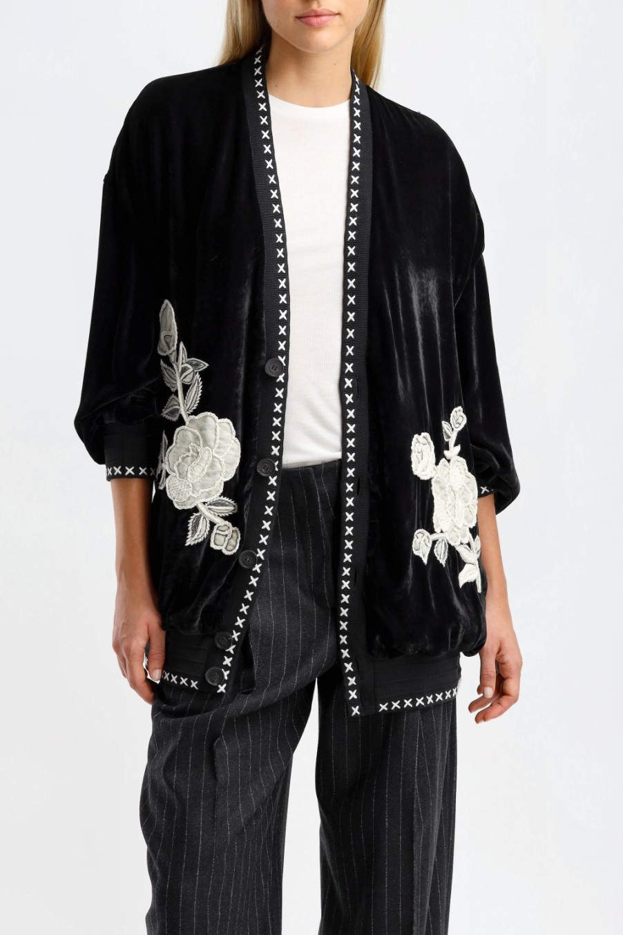 Vetements Golden Goose | Cardigan Journey Giselle En Noir