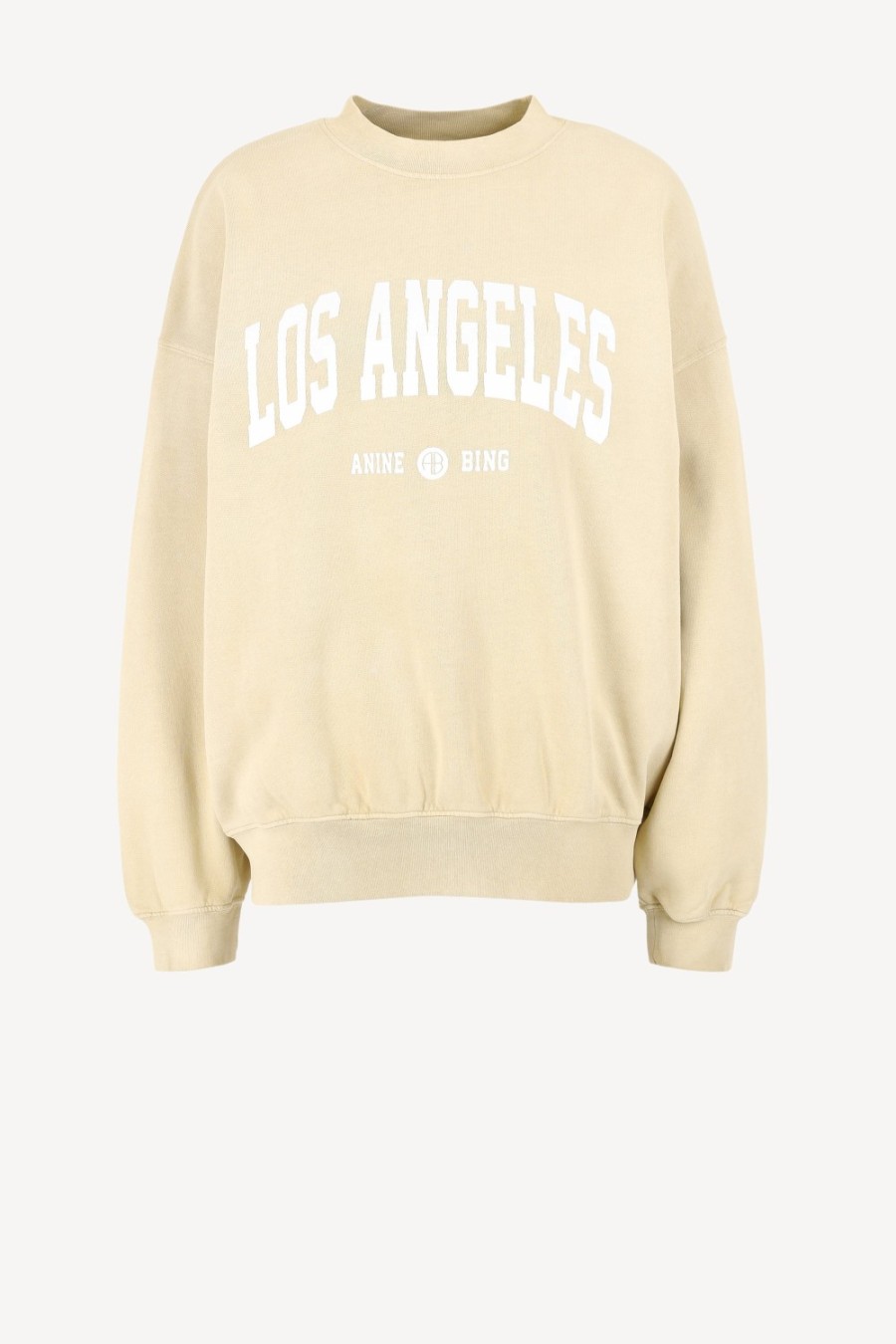 Vetements Anine Bing | Sweat-Shirt Jaci La En Jaune Pale