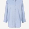 Vetements S Max Mara | Blouse Sylvie Oxford En Bleu Azur
