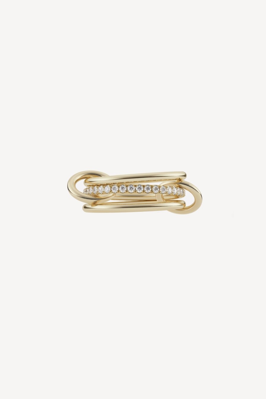 Bijoux Spinelli Kilcollin | Bague Sonny Yg Avec Diamants