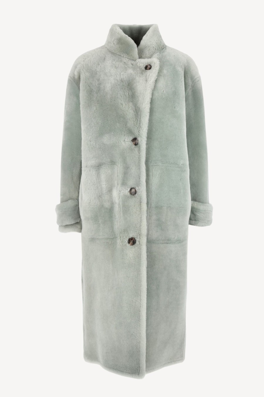 Vetements Yves Salomon | Manteau D'Officier En Jade