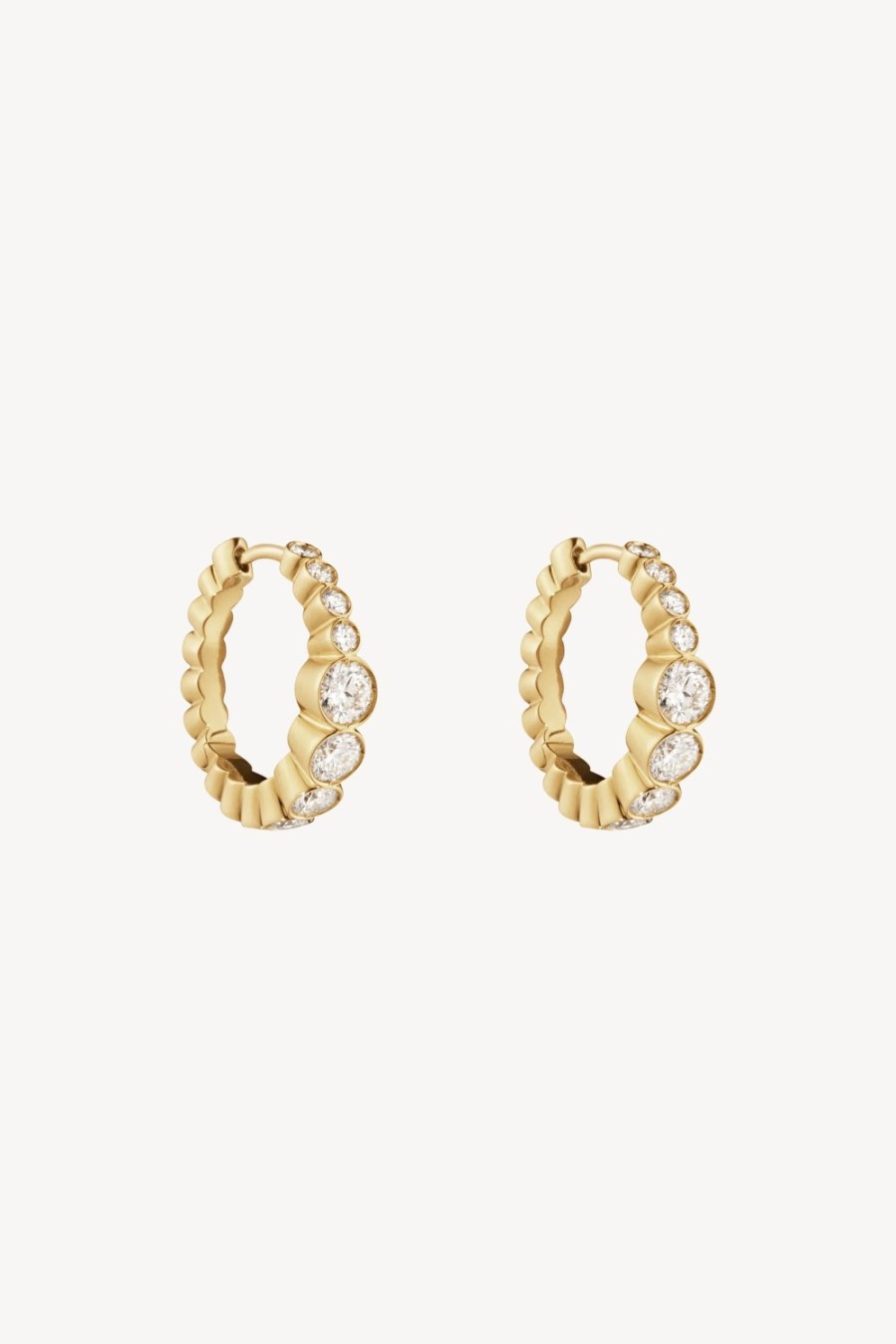 Bijoux Sophie Bille Brahe | Boucles D'Oreilles Ensemble En Or